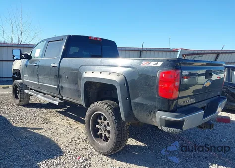 2015 Chevrolet Silverado 2500Hd Ltz from USA, damaged, VIN 1GC1KWE88FF122983
